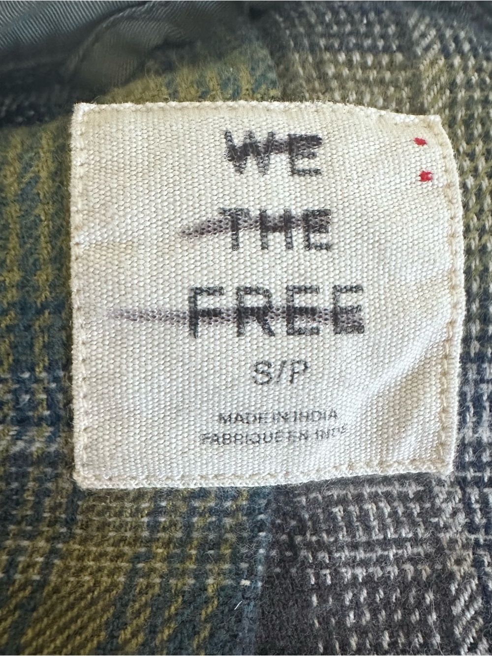 Free People We The Free Sweet Talk Flannel-Lined Barn Coat - Picture 7 of 7